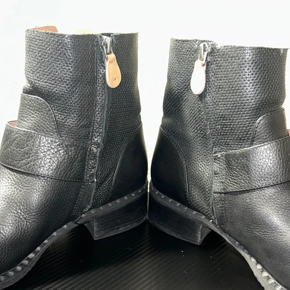 Gentle Souls Black Ankle Boots - Picture 4 of 12